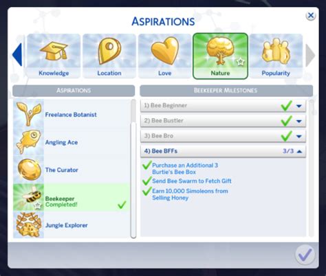 Sims 4 aspiration traits list - pathon