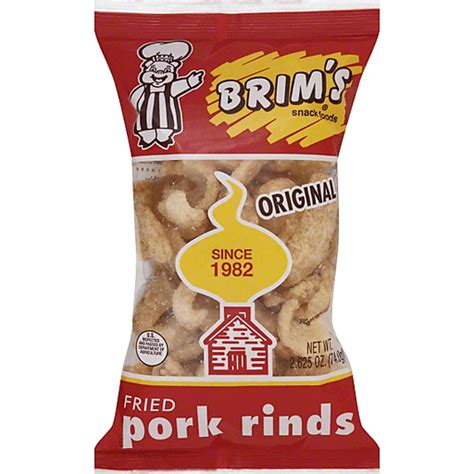 Brims Pork Rinds, Fried, Original | Snacks, Chips & Dips | Market Basket