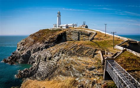 South Stack Lighthouse , Holyhead , Wales, United Kingdom