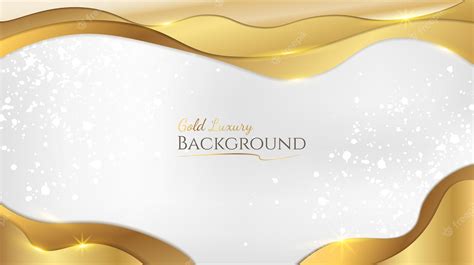 Premium Vector | Elegant white overlap gold shade background with line ...