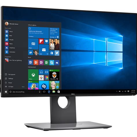 Dell U2417H 24" 16:9 IPS Monitor U2417H B&H Photo Video