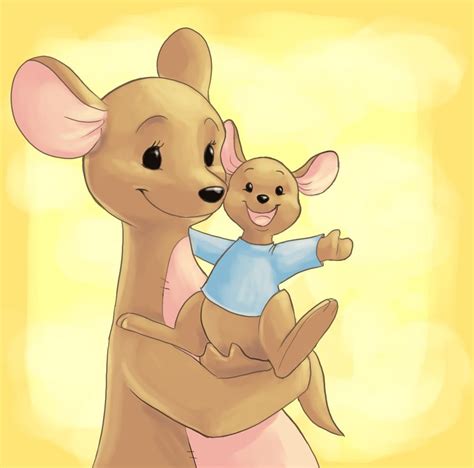 Kanga and roo | Disney tekenen, Kangoeroe, Schattige kunst