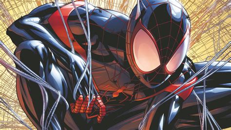 Marvel Comics, Spider-Man, Miles Morales, comic art HD Wallpaper