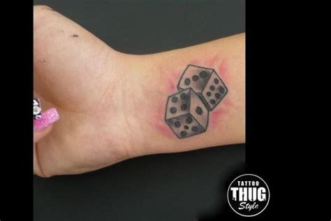 Dice Tattoo Images & Designs | Dice tattoo, Tattoo designs and meanings ...