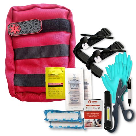 Buy EDR Bleeding Control Stop The Bleed First Aid Kit, Basic Trauma ...