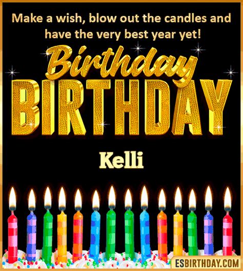 Happy Birthday Kelli GIF 🎂 Images Animated Wishes【28 GiFs】