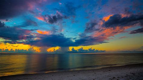 2048x1152 Florida Beach Sunset 2048x1152 Resolution HD 4k Wallpapers ...