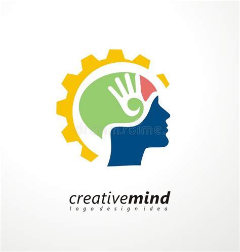 Creative Minds Logo Design Concept Stock Vector - Illustration of ...