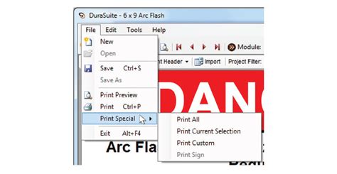 Printing Labels from DuraSuite