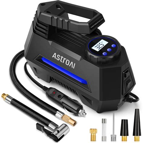 Buy AstroAI Tyre Inflator Air Compressor 12V, Portable Electric Auto ...