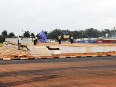 Kololo Airstrip in preparation for the 50th Ugandan Anniversary - Daily ...