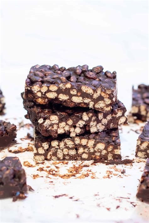 Chocolate Crunch Bars - Vegan - Served From Scratch