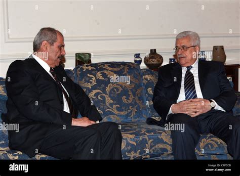 Feb. 3, 2008 - Jordan - Palestinian President, Mahmoud Abbas (Abu Mazen ...