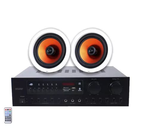 Hi-Fi Sound 2 Channel Home Theater System with 100W Amplifier and 6 ...