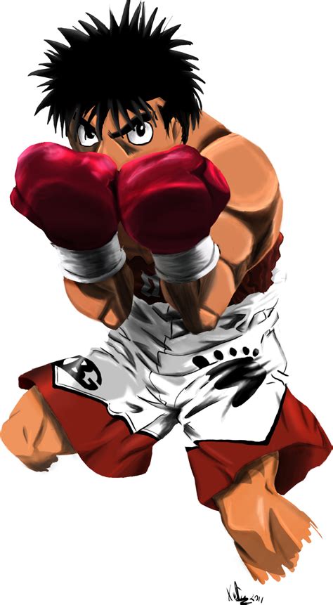 Makunouchi Ippo - Anime Characters and Manga Illustration