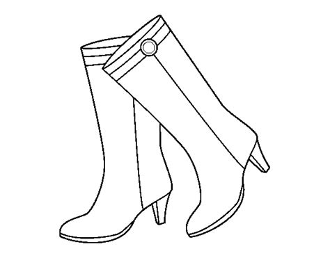 Army Combat Boots Coloring Pages