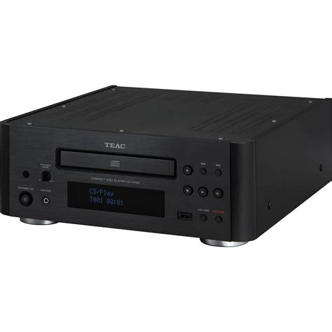 Teac CD-H750 Compact Disc Player (Black) CD-H750-B B&H Photo