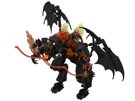 LEGO MOC Balrog of Morgoth by Isendel | Rebrickable - Build with LEGO