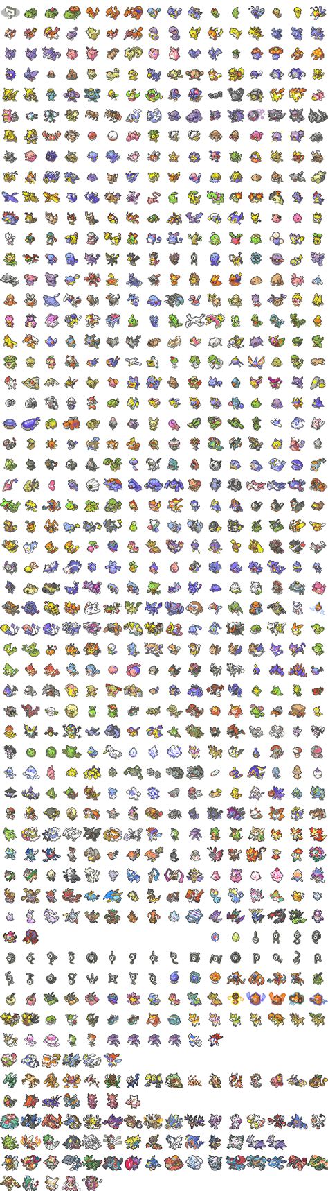 Pokemon gen 6 gba sprite sheet - subtitlelife