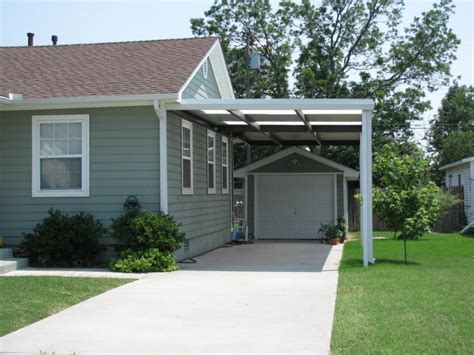 Single Car Garage With Attached Carport - Image to u