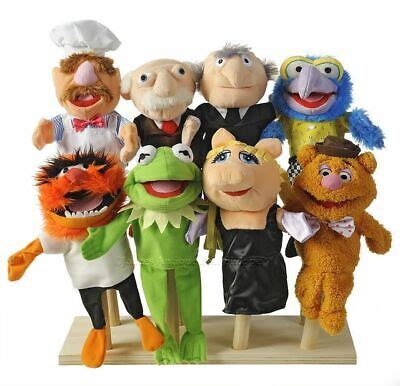 MUPPETS Set of 8 MUPPET SHOW MOVIE Hand Puppets Plush Disney NEW 2012 ...