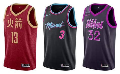 A look at every team's NBA 'City' uniforms this season