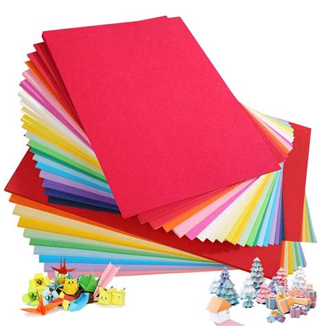 Buy Coloured Card A4, Coloured Paper (Pack of 100 Sheets) 230gm, 20 ...