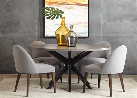 Modern Round Dining Tables With Contemporary Spaces - Image to u