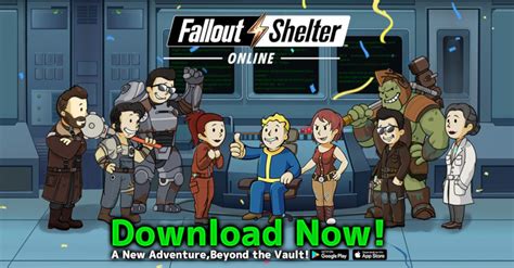 Fallout Shelter Online is now available on Android and iOS