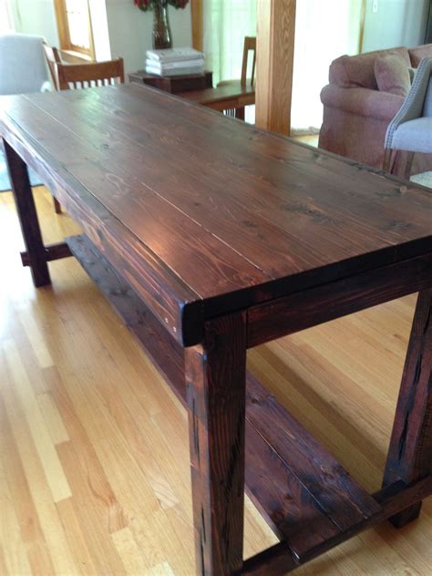 Diy Rustic Counter Height Table - Kitchen island offers counter height ...