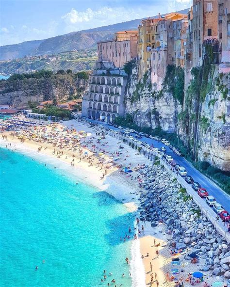 Tropea Beach, Italy | Cool places to visit, Places to visit, Italy travel