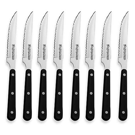 These high quality steak knives have a heavyweight stainless-steel ...