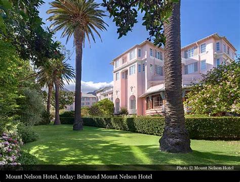 Belmond Mount Nelson Hotel (1899), Cape Town | Historic Hotels of the ...