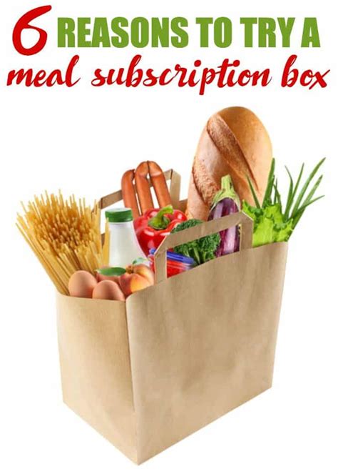 6 Reasons to Try a Meal Subscription Box - Simply Stacie