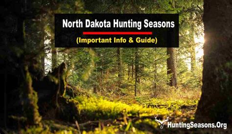 North Dakota Hunting Seasons 2024 - Alie Lucila