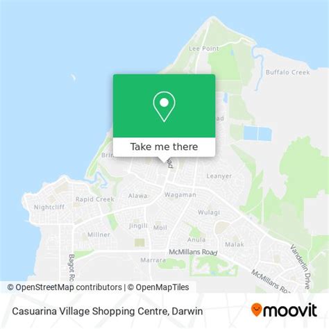 How to get to Casuarina Village Shopping Centre in Nakara by bus?