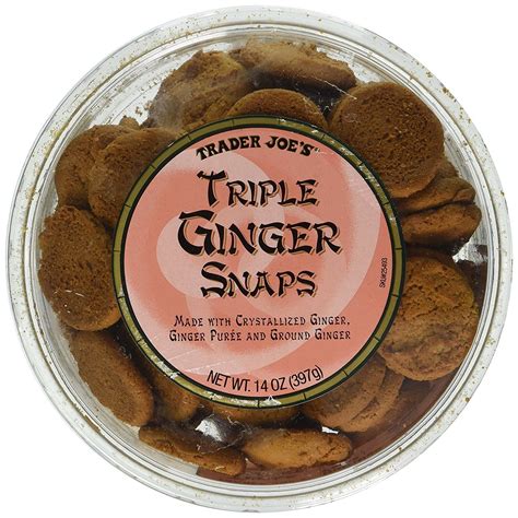 Trader Joe's Triple Ginger Snap cookies 14oz (2pk) ** Don't get left ...