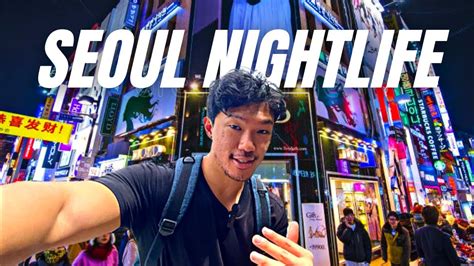 WILD Night In Seoul Korea - Hongdae & Itaewon Nightlife Review! - YouTube