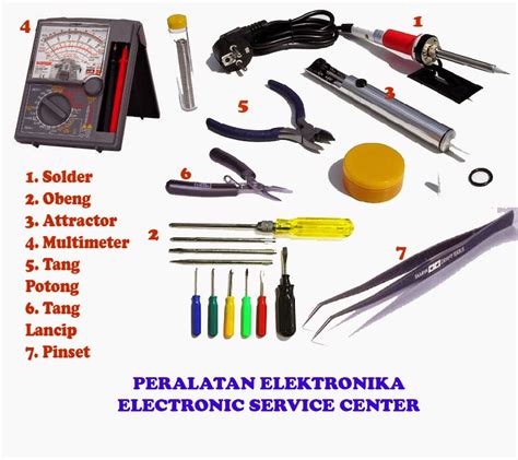 Peralatan Teknisi Service Elektronika