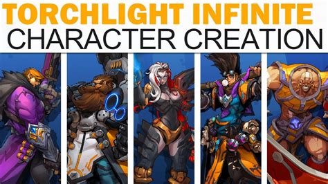 Torchlight: Infinite Character 'Creation' (All Classes, Traits, Skills ...