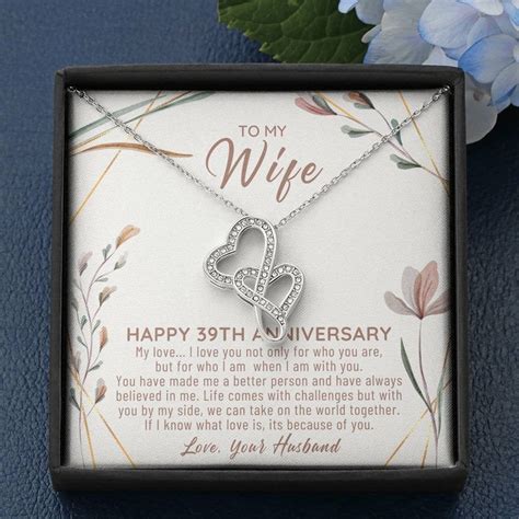 39th Wedding Anniversary Gift For Wife 39th Anniversary | Etsy