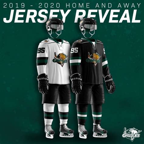 Utah Grizzlies (ECHL) 19-20 Jerseys. Definitly going to have to buy one ...