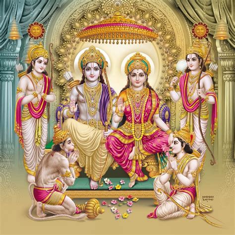 Shree Ram Darbar Wallpapers - Wallpaper Cave