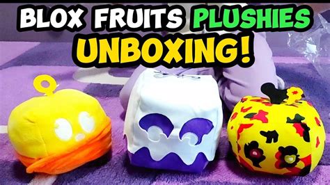 UNBOXING BLOX FRUITS PLUSHIES! Roblox Toys - YouTube