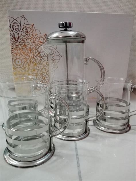 SS Coffee Strainer Set, new, Furniture & Home Living, Kitchenware ...