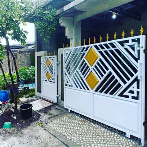 Jual pagar besi minimalis modern - Kab. Bekasi - firdaus jaya las ...