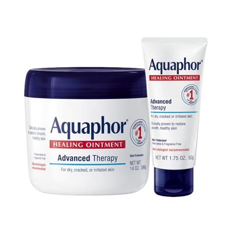 Amazon.com : Aquaphor Healing Ointment Advanced Therapy Skin Protectant ...