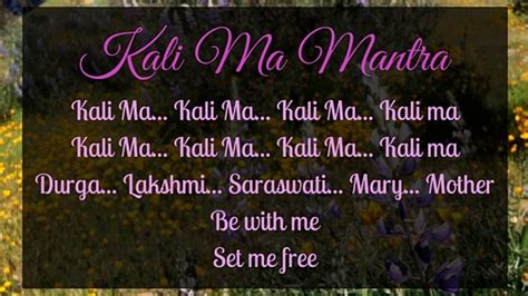 Kali Ma Mantra Meditation - Melissa Field