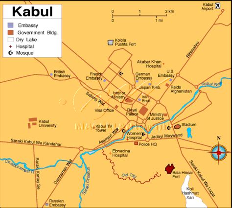 Map of Kabul | Map, Kabul, Ministry of justice