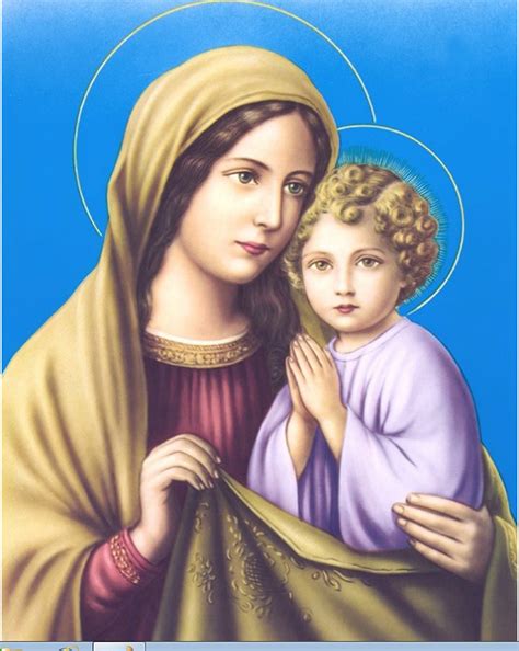 Mother Mary with Baby Jesus Wallpaper (34+ images)